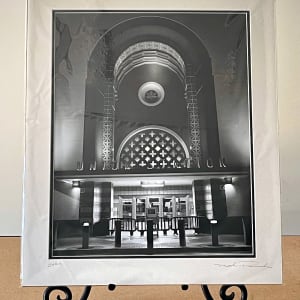 Union Station - Main Entrance by Mark Peacock  Image: Archival Photographic print with double matte in sealed Plastic bag 
