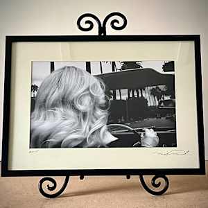 Hollywood Blonde by Mark Peacock  Image: Framed Print