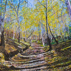 Autumn Path by Christine Davis  Image: Autumn Path detail