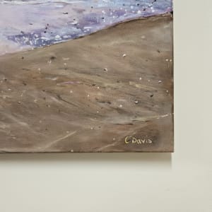 Pastel Coastal Landscape by Christine Davis  Image: signature