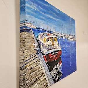 John Batman at Williamstown by Christine Davis  Image: John Batman at Williamstown edges