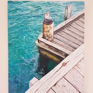 Love to be fishing by Christine Davis  Image: Love to be fishing on wall