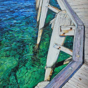 Moonta Jetty by Christine Davis  Image: Moonta Jetty details
