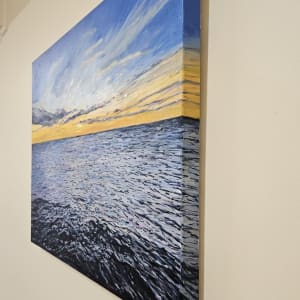 Golden Hour Seascape by Christine Davis  Image: Ocean edges
