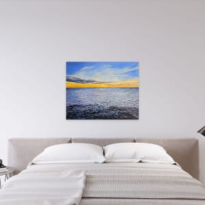 Golden Hour Seascape by Christine Davis  Image: Ocean styled scene