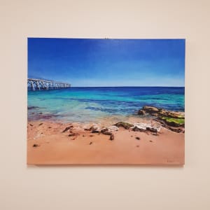Port Noarlunga Beach by Christine Davis 