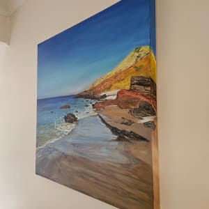 Second Valley Beach by Christine Davis  Image: Second Valley Beach edges