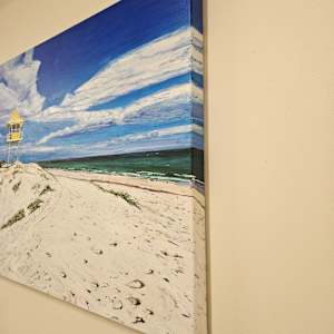 Semaphore Beach by Christine Davis  Image: Semaphore Beach edges