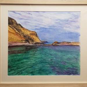 Second Valley Ocean by Christine Davis  Image: Second Valley Ocean framed