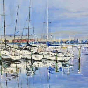 Williamstown Boats by Christine Davis  Image: Williamstown Boats details