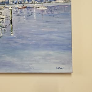 Williamstown Boats by Christine Davis  Image: Williamstown Boats signature