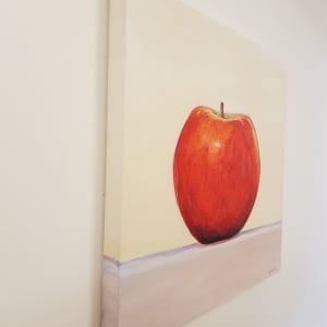Apple by Christine Davis  Image: Apple painting edges