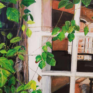 Window in Montsalvat 