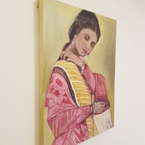 Indian woman by Christine Davis  Image: Indian woman edges