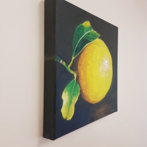 Lemon by Christine Davis  Image: Lemon painting edges
