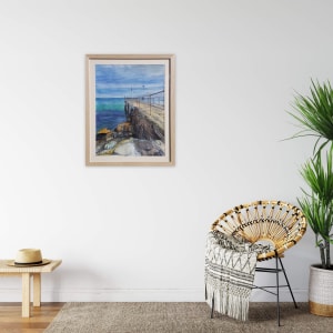 Second Valley Jetty by Christine Davis 