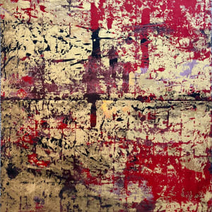 Golden Sea - Cinnabar Limited Edition Print 9/12 by Makoto Fujimura 