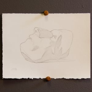 Death Mask of Giacomo Leopardi by Jason Bentley