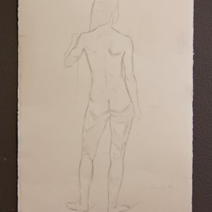 Elke In Contrapposto Posterior View by Jason Bentley 
