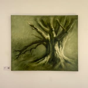 Standing divided by Tansy Lee Moir  Image: Artwork hanging