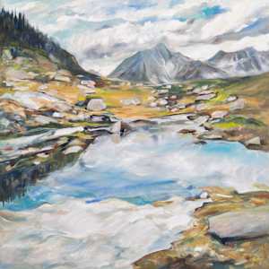 Abbotts Ridge ascent by Michelle Austen