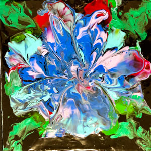 Blue Flower 1 by Helen Renfrew