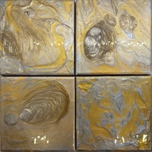 Coasters: Silver & Gold