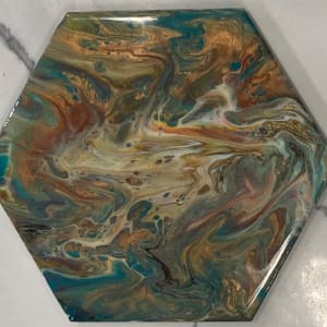 Trivet: Muted Turquoise