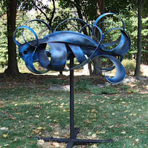 new fish, BLUE FISH by Jerome Harris Parmet