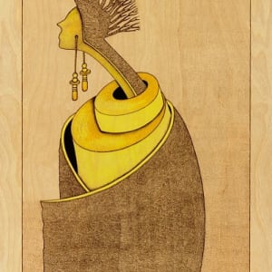 Blanketed Woman (La femme en couverture) by Djibril N'Doye