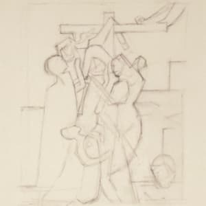 Untitled, (Crucifix study) n.d by William P White