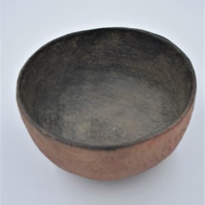 Corrugated Bowl, Salado Red by Ancestral Puebloan