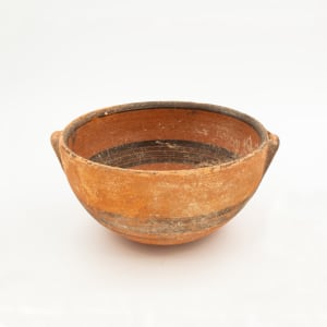 Cypriot Black on Red Ware Pottery Bowl by Unknown 