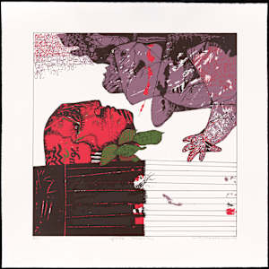 The Body's Anthem, مقدمة النشيد الجسدي by Dia al-Azzawi, Image 5.