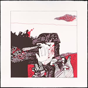 The Body's Anthem, مقدمة النشيد الجسدي by Dia al-Azzawi, Image 6.