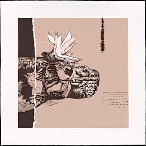 The Body's Anthem, مقدمة النشيد الجسدي by Dia al-Azzawi, Image 7.