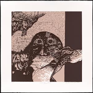 The Body's Anthem, مقدمة النشيد الجسدي by Dia al-Azzawi, Image 9.