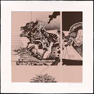 The Body's Anthem, مقدمة النشيد الجسدي by Dia al-Azzawi, Image 14.
