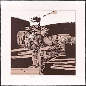 The Body's Anthem, مقدمة النشيد الجسدي by Dia al-Azzawi, Image 15.