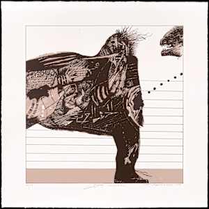 The Body's Anthem, مقدمة النشيد الجسدي by Dia al-Azzawi, Image 17.