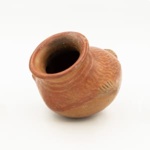 Bird Body Shaped Ceramic Jar by Unknown 