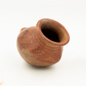 Bird Body Shaped Ceramic Jar by Unknown 