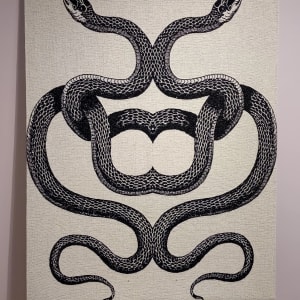 My Own Personal Ghost (Snake Tapestry) by David Harper  Image: 2020.015.003a-c