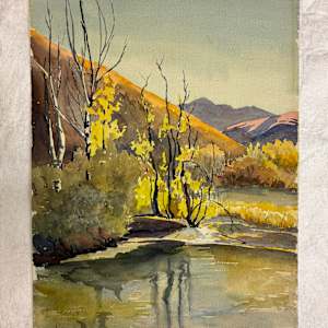 Truckee River Canyon by Dolores Samuels Young 