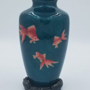Japanese Cloisonné  Vase by Unknown 