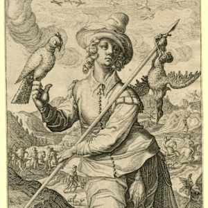 Aer (Air) by Jacques de Gheyn II