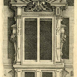 Design for a Doric Window by Wendel Dietterlin