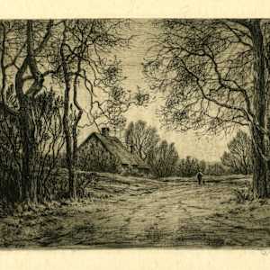 Winter Evening by Henry Farrer