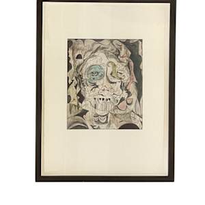 Mein Portrait Im Jahre 2070 by Volker Hueller 