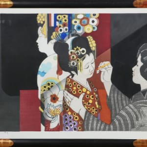 Two Geishas by Juni'chirō Sekino 
